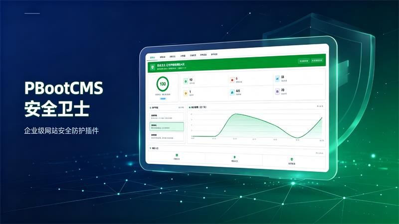 PbootCMS 安全卫士：一款防黑防挂马的轻量级 WAF 防火墙插件